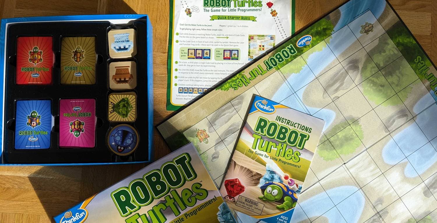 Cover Image for ThinkFun Robot Turtles Brettspiel